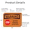Signmission Active Mining Do Not Enter With Symbol OSHA Warning Sign, Aluminum, 14in W x 10in L, 2PK OS-2PACK-WS-A-1014-L-12456 - alternate 7
